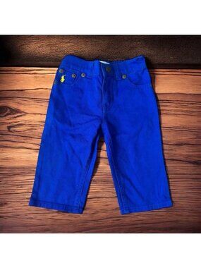 RALPH LAUREN Baby Blue Jeans Size 9 Months